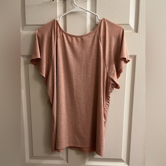 MARBLED PINK~BLOUSE~QUALITY~XL - Picture 6 of 7